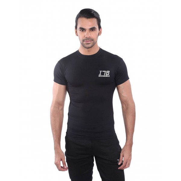 Invincible Mens Pro Compress Short Sleeve Tee